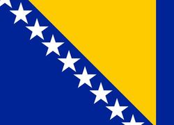 Vlag van Bosnië