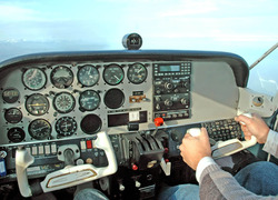 Cockpit, vliegtuig