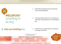 Internetmeldpunt verspillingindezorg.nl