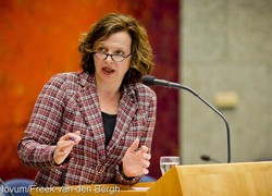 Minister Edith Schipper van Volksgezondheid