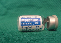 Pijnbestrijdingsmiddel Morfine 