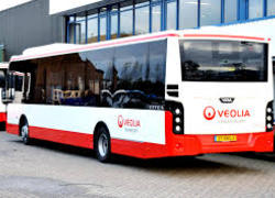 Bus van Veolia 