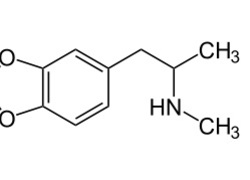 Structuurformule MDMA-xtc
