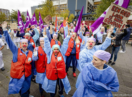 Duizenden zorgmedewerkers umc's klappen voor zichzelf