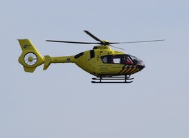 Traumahelikopter verplaatst coronapatiënten naar Duitsland 