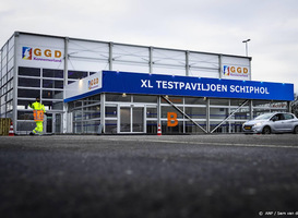 XL test- en vaccinatielocatie bij Schiphol woensdag voor het laatst open