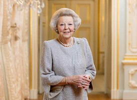Beatrix bij viering 75 jaar Oogfonds 