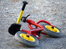 80 procent van de fietsongevallen bij kinderen door voet tussen de spaken