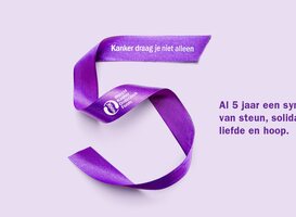 Wereld Kanker Onderzoek Fonds viert eerste lustrum paarse lintje op 4 februari