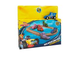 Verstikkingsgevaar Mickey Mouse houten treinbaan set Speelgoedland